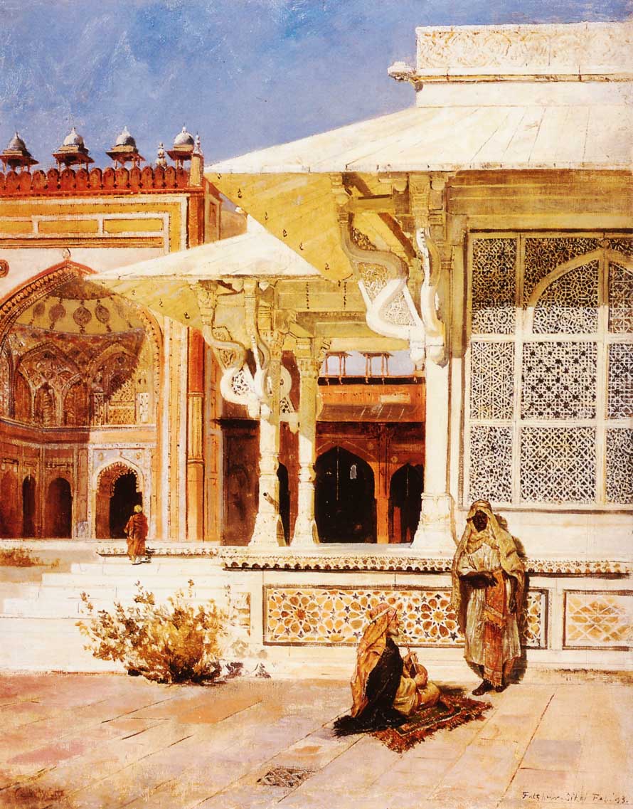 Edwin Lord Weeks - Lord White Marble Tomb at Suittitor Skiri