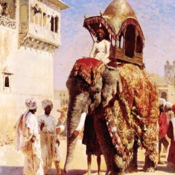 Edwin Lord Weeks - Moguls Elephant