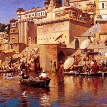 Edwin Lord Weeks - On The River Benares