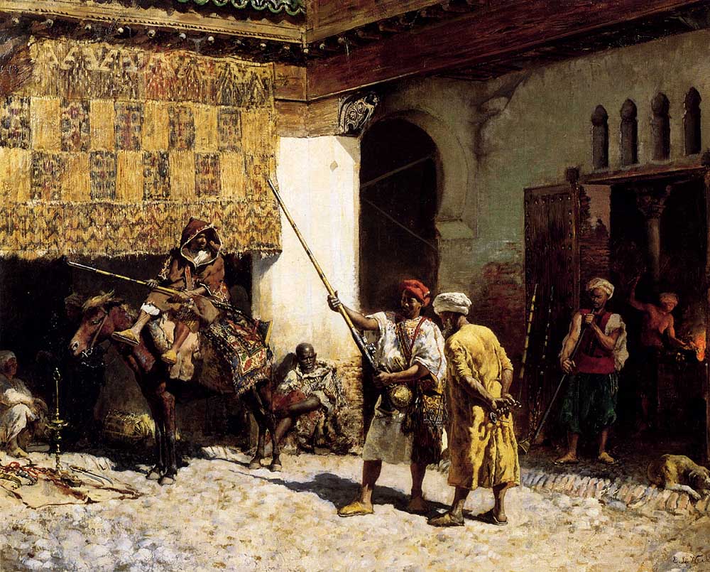 Edwin Lord Weeks - The Arab Gunsmith