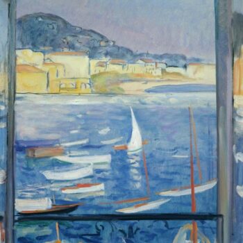 Window Viewing on the Sea, Villefranche-sur-Mer, 1926 01
