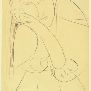Woman, Head on Hand