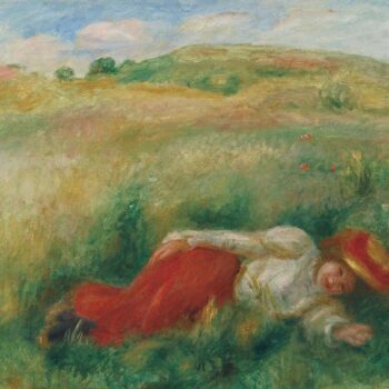 Woman Laying on the Grass, 1899