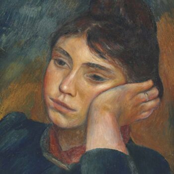 Woman Leaning on Her Hand, 1887