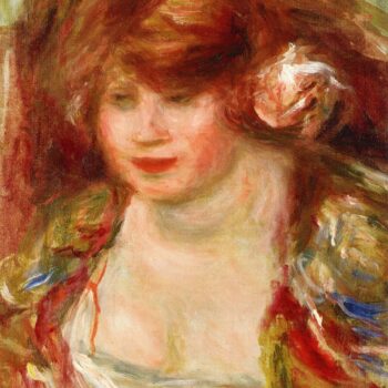 Woman Wearing a Rose - Andree, 1919