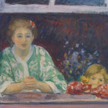Woman and Girl by the Window