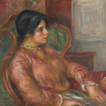 Woman at Green Armchair, 1900
