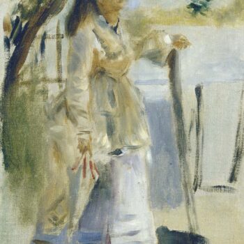 Woman by a Fence, 1866
