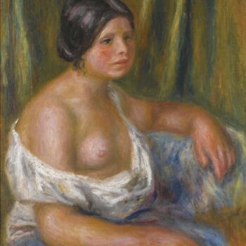 Woman in Blue