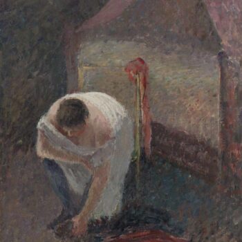 Woman in Chemise near the Bed, 1896