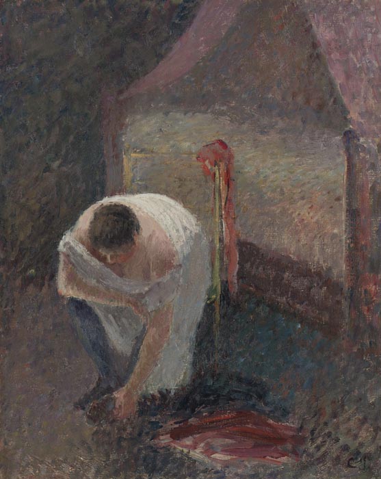 Woman in Chemise near the Bed, 1896