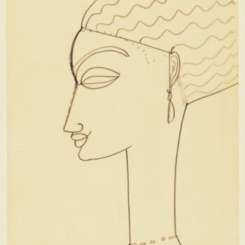 Woman in Profile