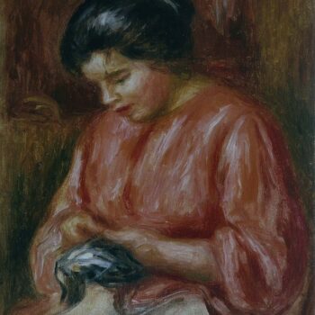 Woman in Red, 1909