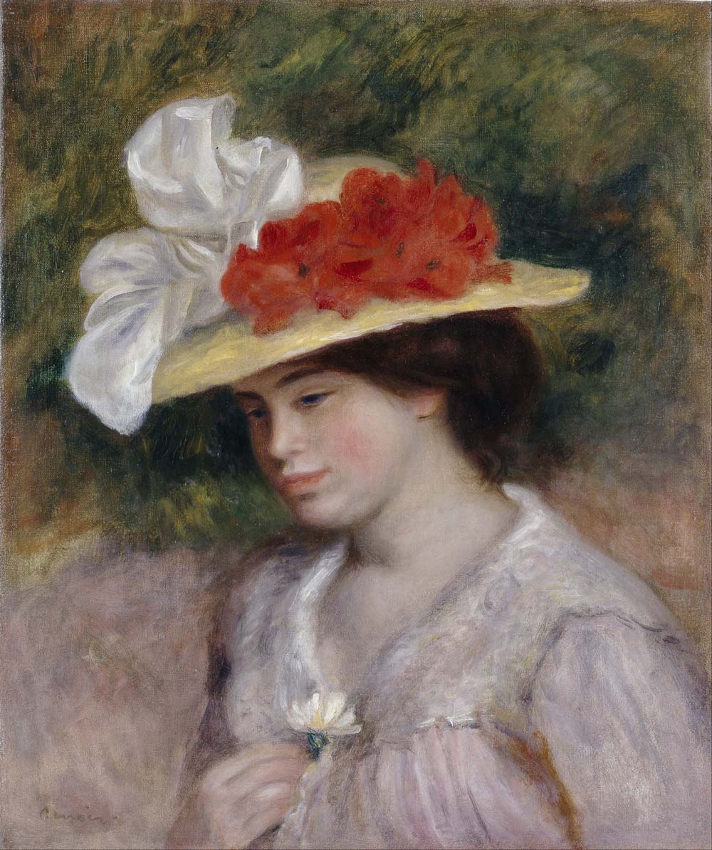 Woman in a Flowered Hat, 1889