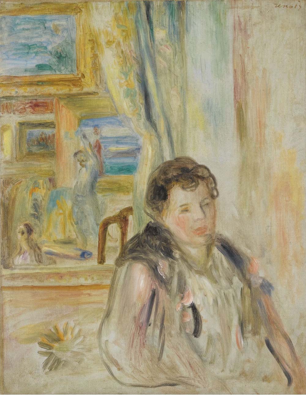 Woman in an Interior