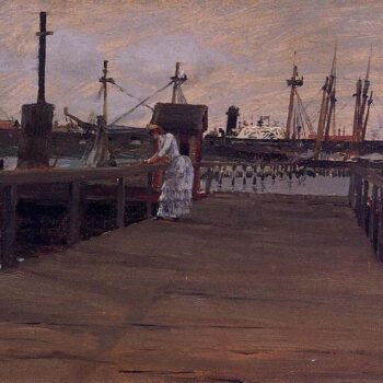 Woman on a Dock, 1886