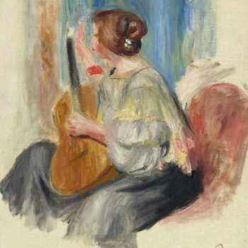 Woman with Guitar, 1895-97