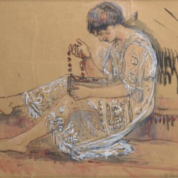Woman with Necklace, 1917