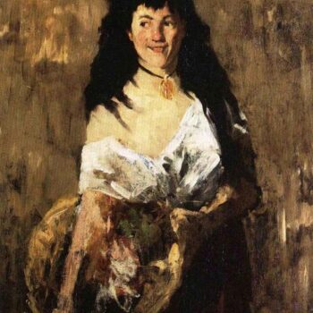 Woman with a Basket, 1875