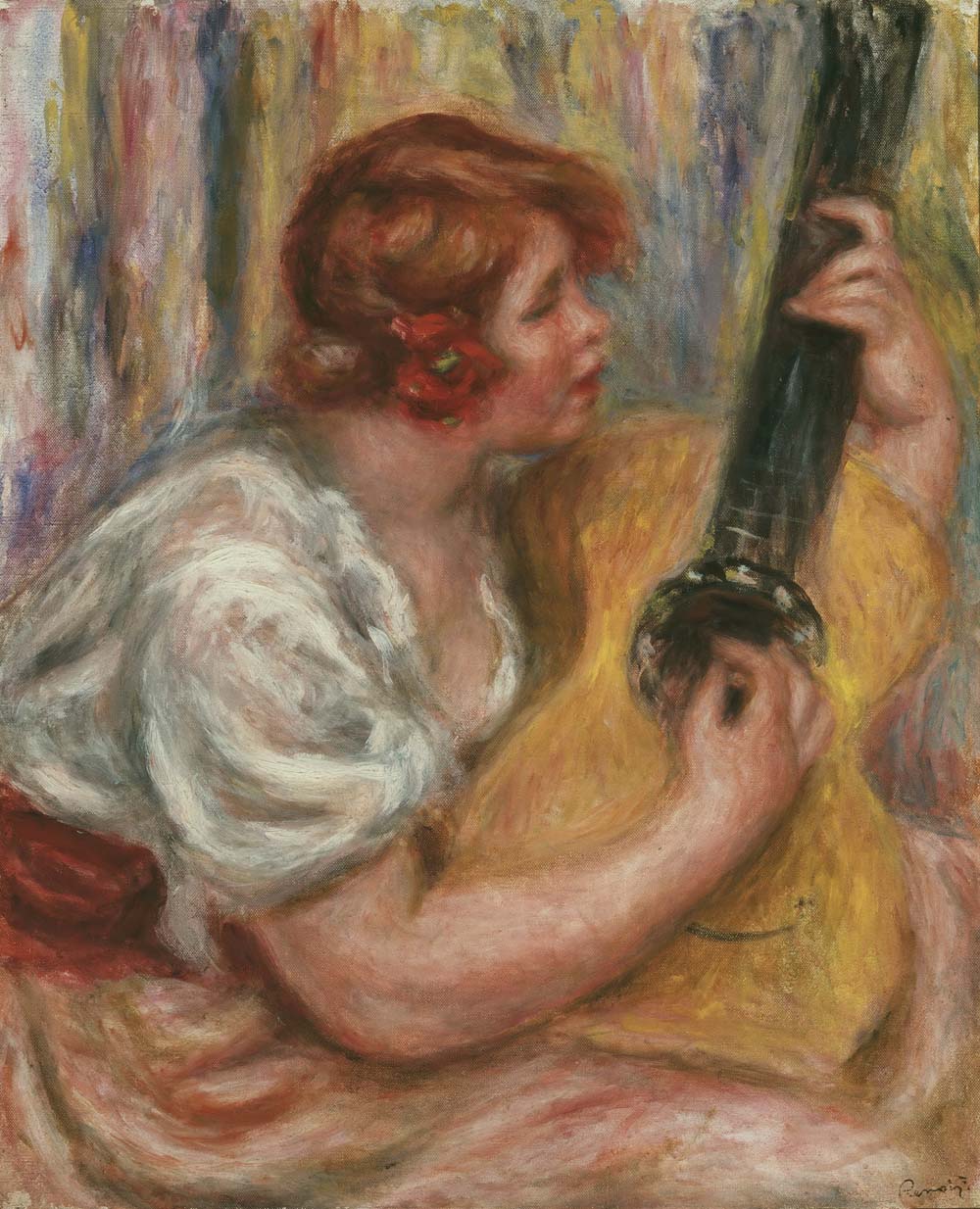 Woman with a Guitar, 1918
