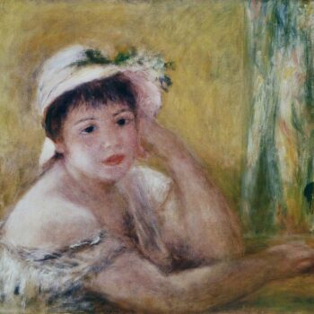 Woman with a Straw Hat, 1880