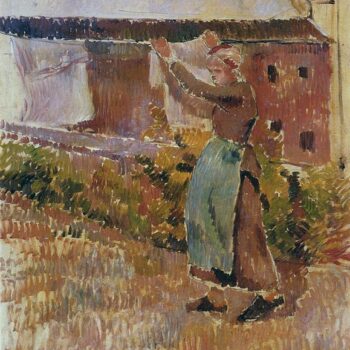 Women Tending the Laundry (study), 1887