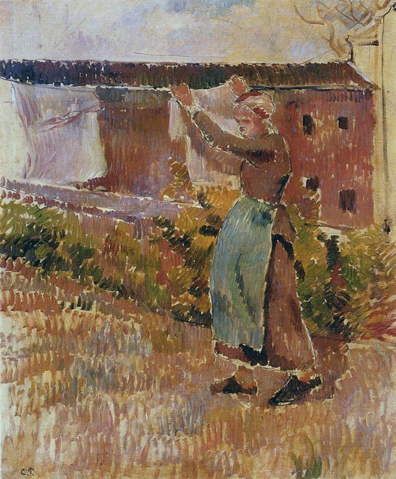 Women Tending the Laundry (study), 1887