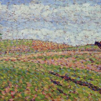 Working at Eragny, 1886