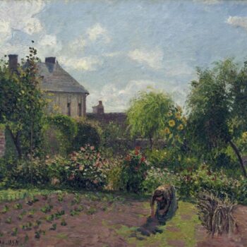 Working in the Garden, 1898