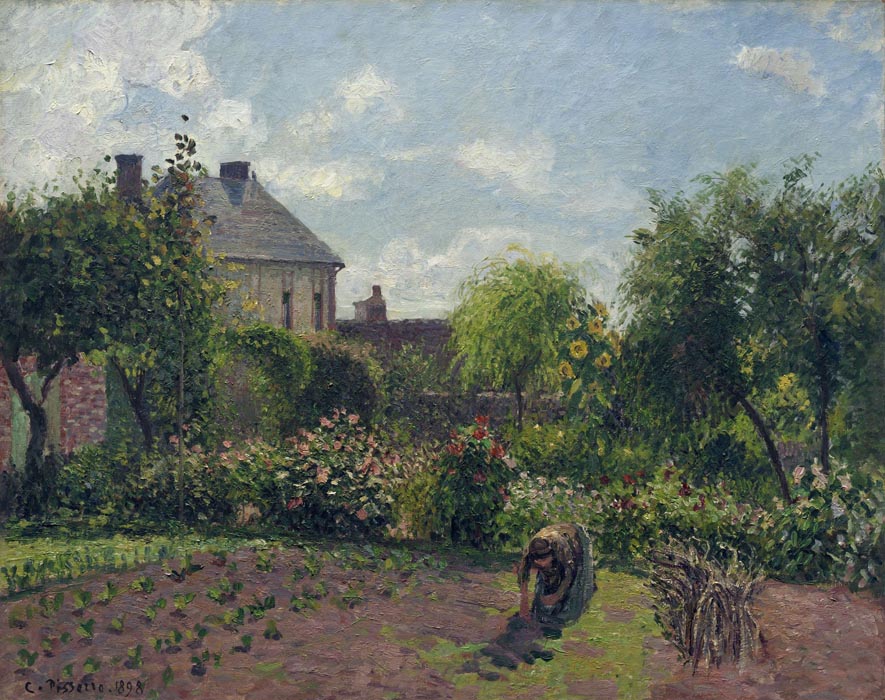 Working in the Garden, 1898
