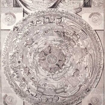 World Celestial Map, Antonio Saliba 1603