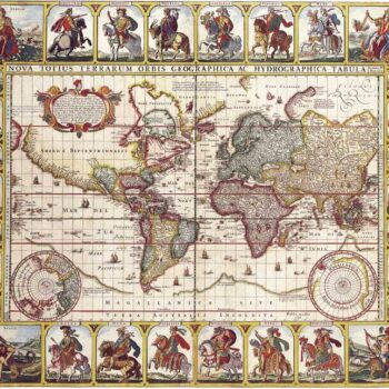 World, Nocolas Visscher 1652