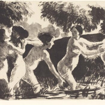Wrestling Bathers, 1896 01