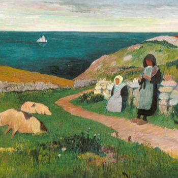 Young Breton Girls in the Field, 1890-91