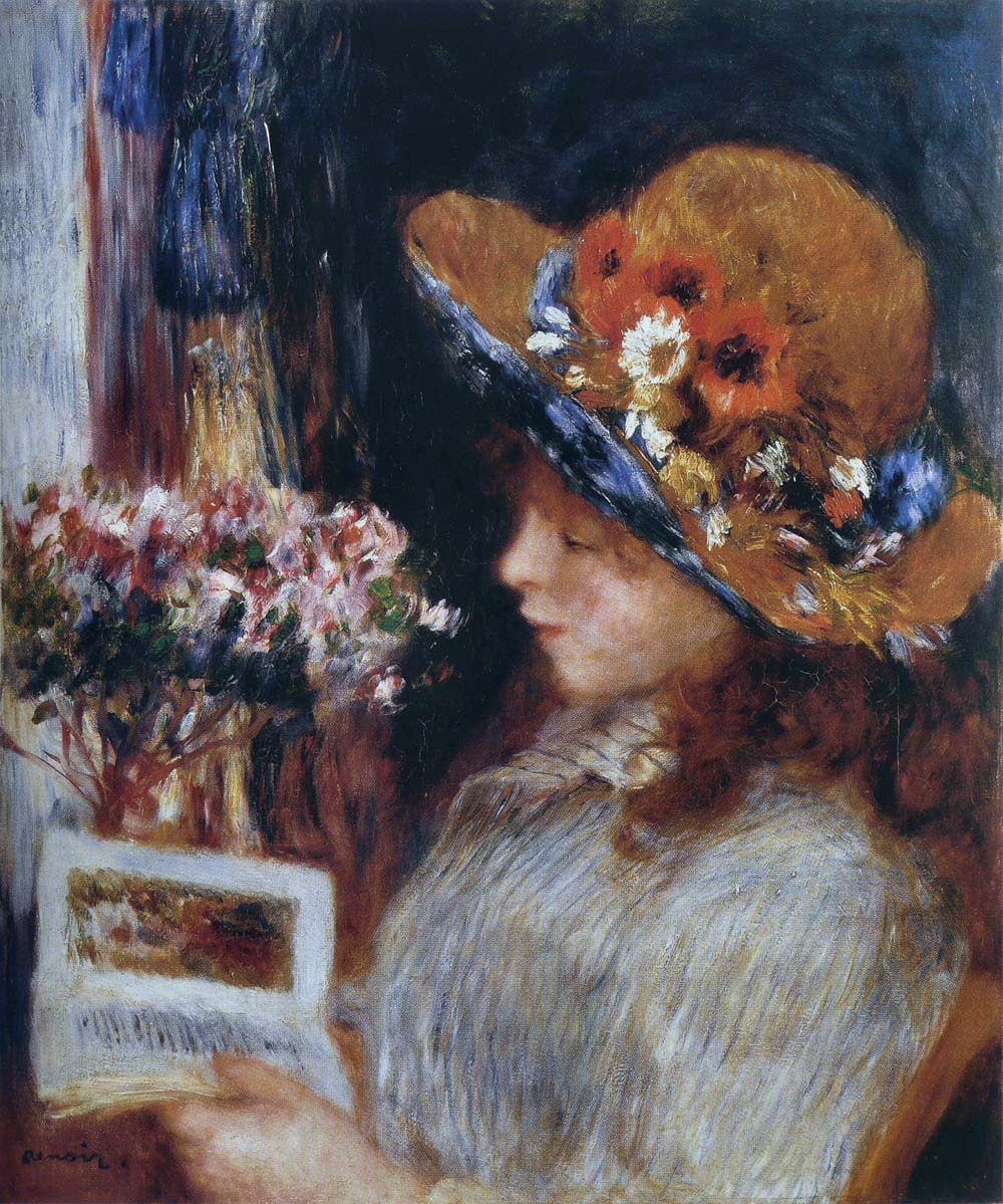 Young Girl Reading, 1886