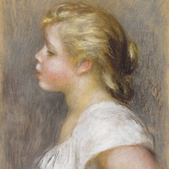 Young Girl at Profile