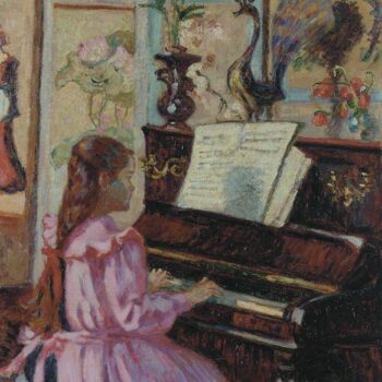 Young Girl by the Piano, 1910