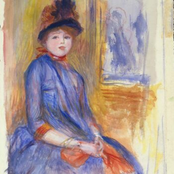 Young Girl in a Blue Dress, 1890