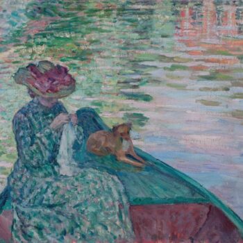 Young Girl in a Boat