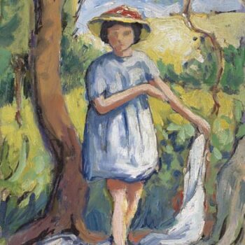 Young Girl on the Glade, 1907-09