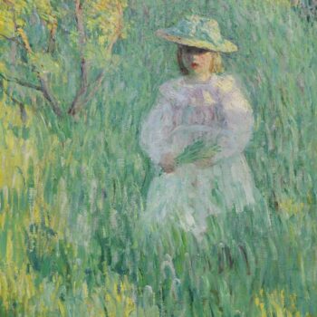 Young Girl on the Meadow, 1898