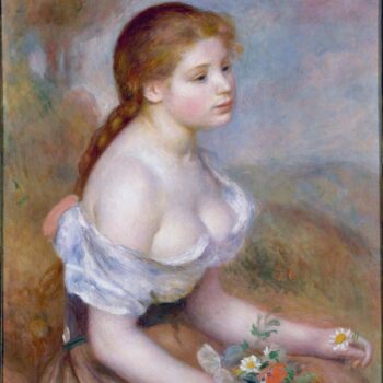 Young Girl with Daisies, 1889