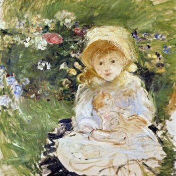 Young Girl with Doll - 1883