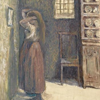 Young Peasant Girl at Her Toilette, 1891