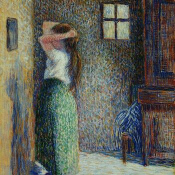 Young Peasant at Her Toilette, 1888