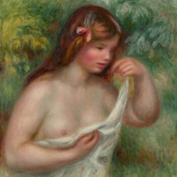 Young Woman Arranging Her Chemise, 1905