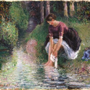 Young Woman Bathing Her Feet, 1894