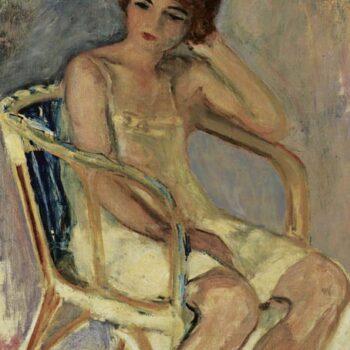 Young Woman Seated