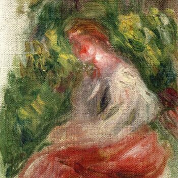 Young Woman, Seated
