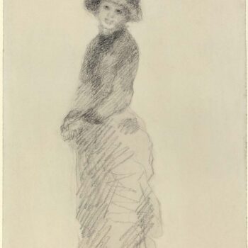 Young Woman Standing, 1880